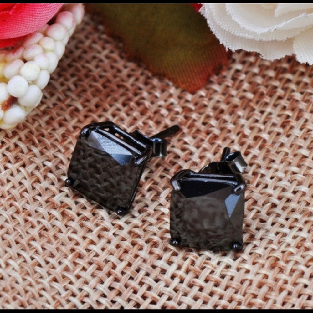 Black Onyx Studs